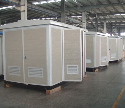 箱变壳体箱变现场