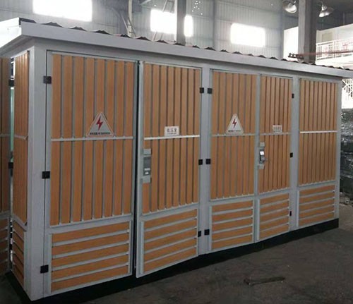 箱变壳体箱变现场