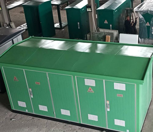 箱变壳体箱变现场
