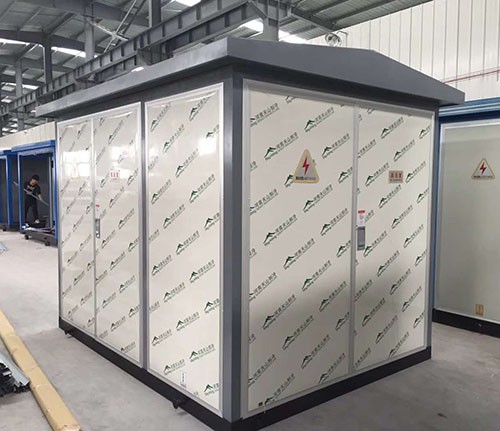 箱变壳体箱变现场