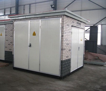 箱变壳体箱变现场